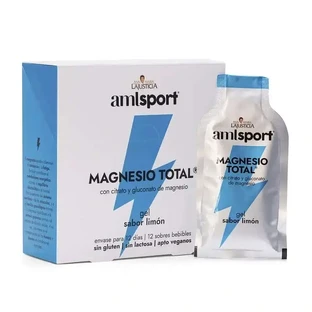 Ana Maria LaJusticia Amlsport Magnesium Total Gel зі смаком лимона, питні пакетики 12x20 мл