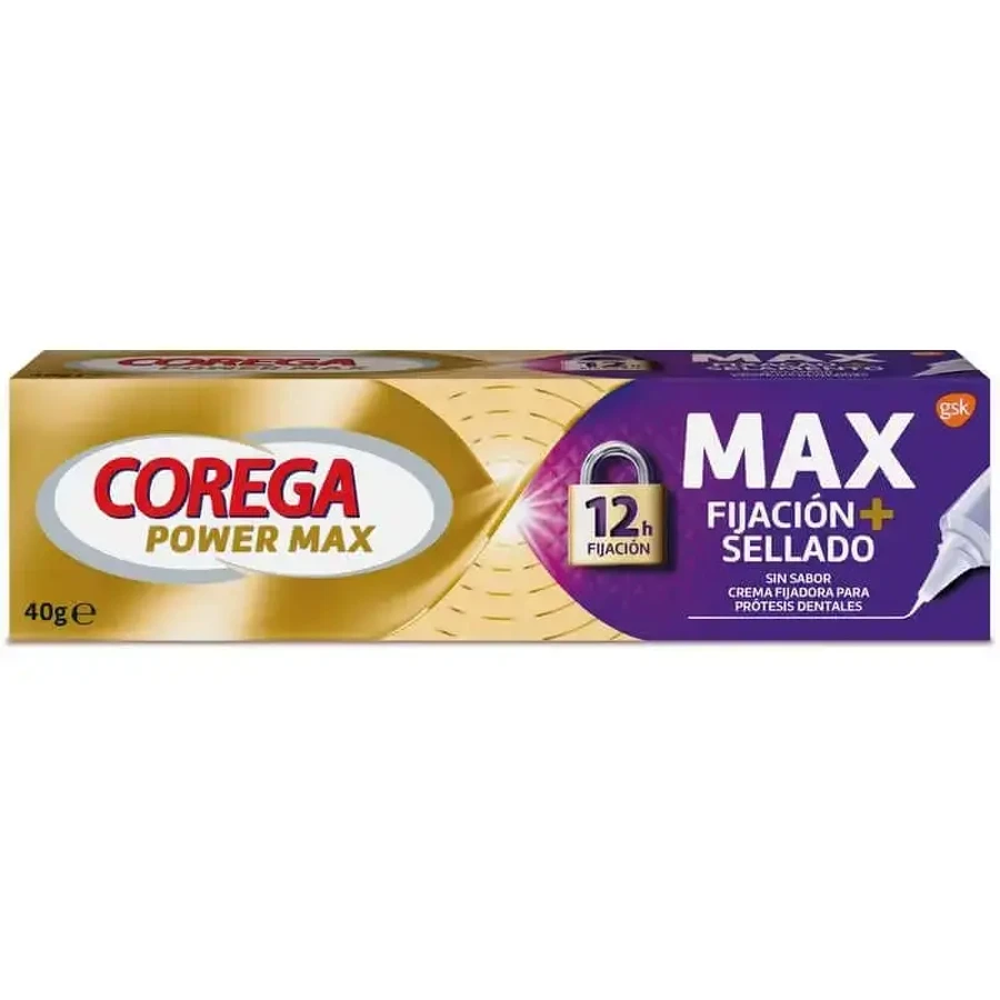 Corega Maximum Sealing Adhesive Адгезив для зубных протезов, 40 г: цены и характеристики