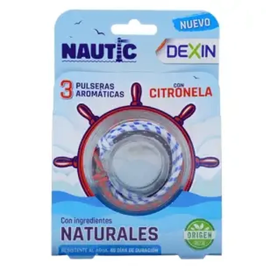 Dexin Eco Citronella Nautic Bracelet 3 шт.: цены и характеристики