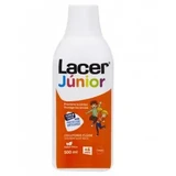 Lacer Junior Ополіскувач для порожнини рота з фтором полуниця 500 мл