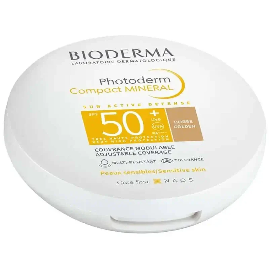 Біодерма Photoderm Max Golden Compact SPF50+, 10 г: ціни та характеристики