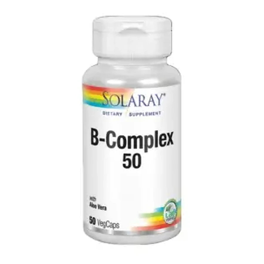 Solaray B Complex 50- 50 VegCaps: ціни та характеристики