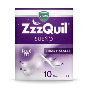 Vicks Zzzquil Sleep 10 назальных полосок
