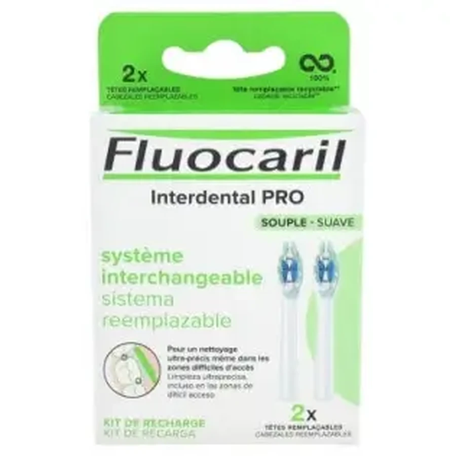 Fluocaril Interdental Pro Soft Replacement 2u: ціни та характеристики