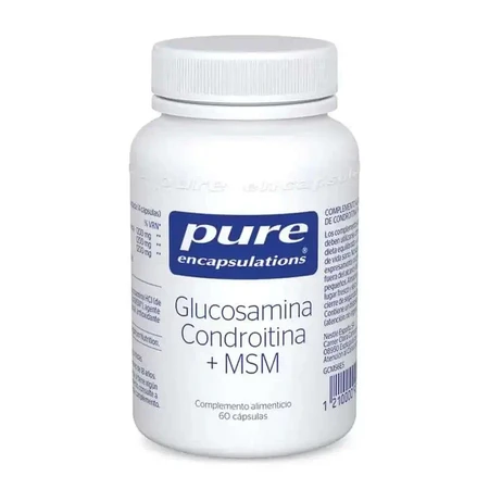 Pure Encapsulations Глюкозамін Хондроітин + МСМ 60 капсул: ціни та характеристики