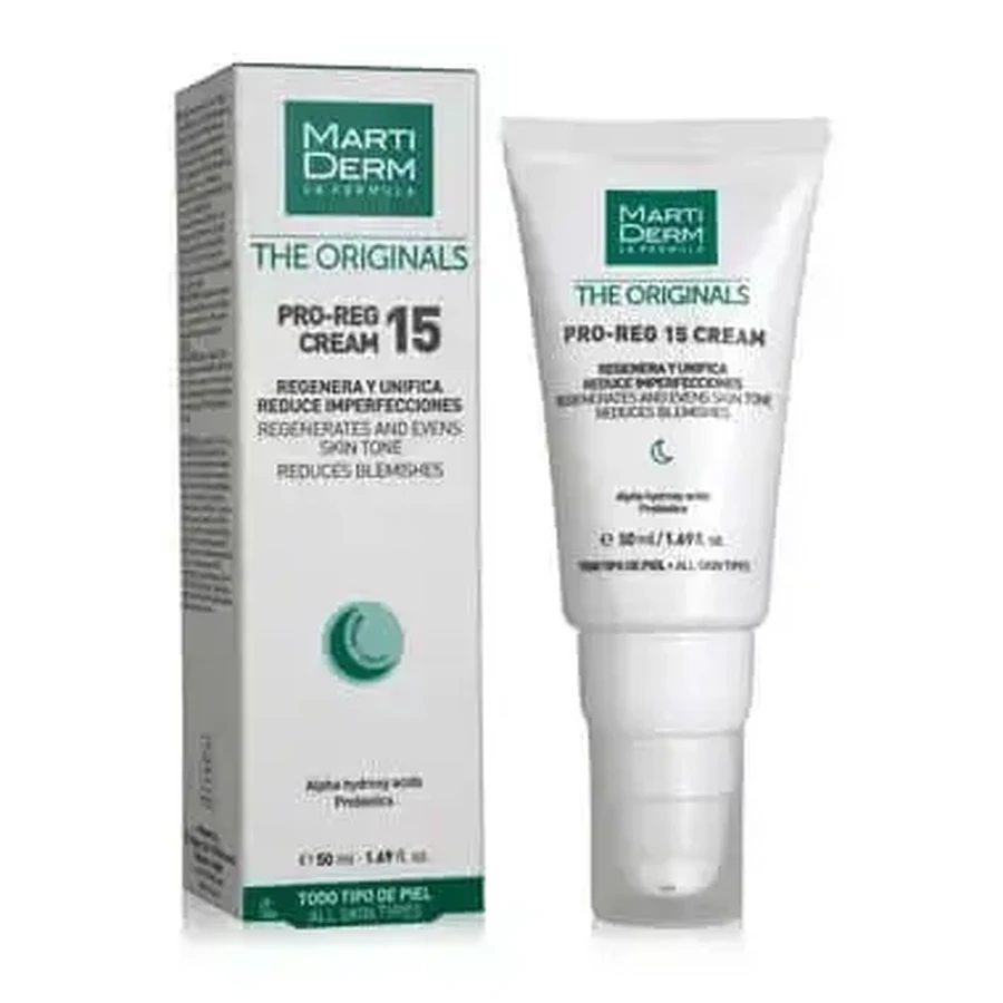 Martiderm Reg 15 Glycolic Ac.Cream 15%, 50 мл: цены и характеристики