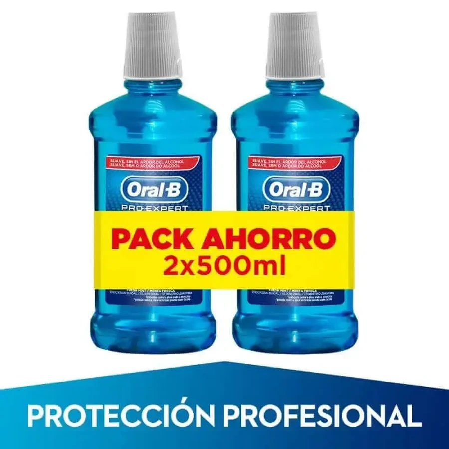 Ополіскувач для порожнини рота Oral B DUPLO 2 x 500 мл: ціни та характеристики