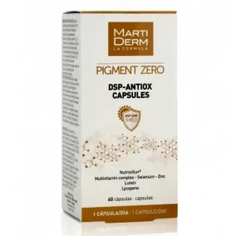 Martiderm Pigment Zero DSP-Antiox Оральний фотозахист 60 капс.: ціни та характеристики