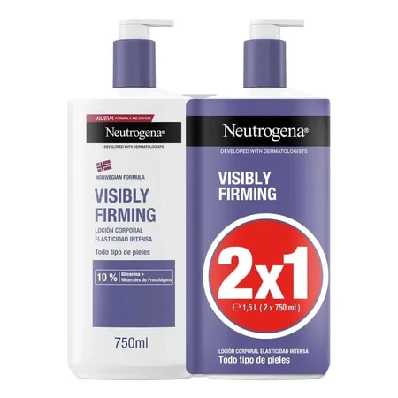 Neutrogena DUPLO Видимо оновлюючий зміцнюючий лосьйон для тіла 2х750мл: ціни та характеристики