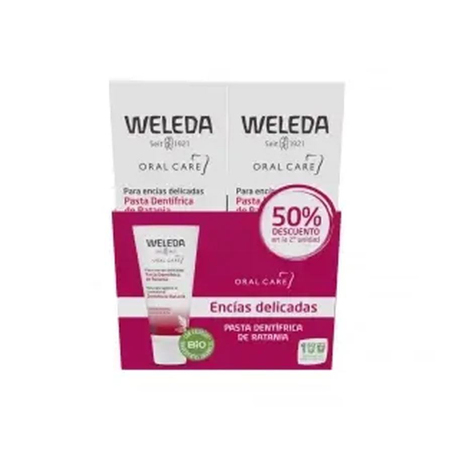 Weleda DUPLO ratania зубная паста 2х75 мл: цены и характеристики