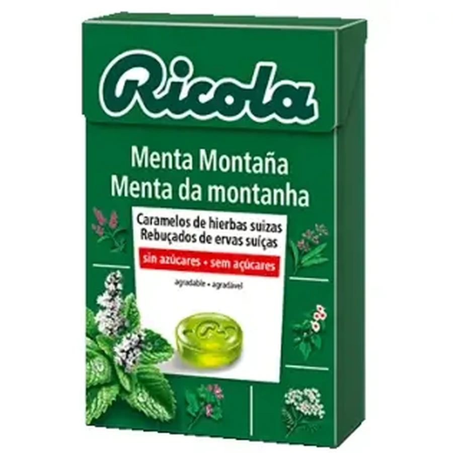 Ricola Цукерки без цукру М'ятна гора, 50 г: ціни та характеристики