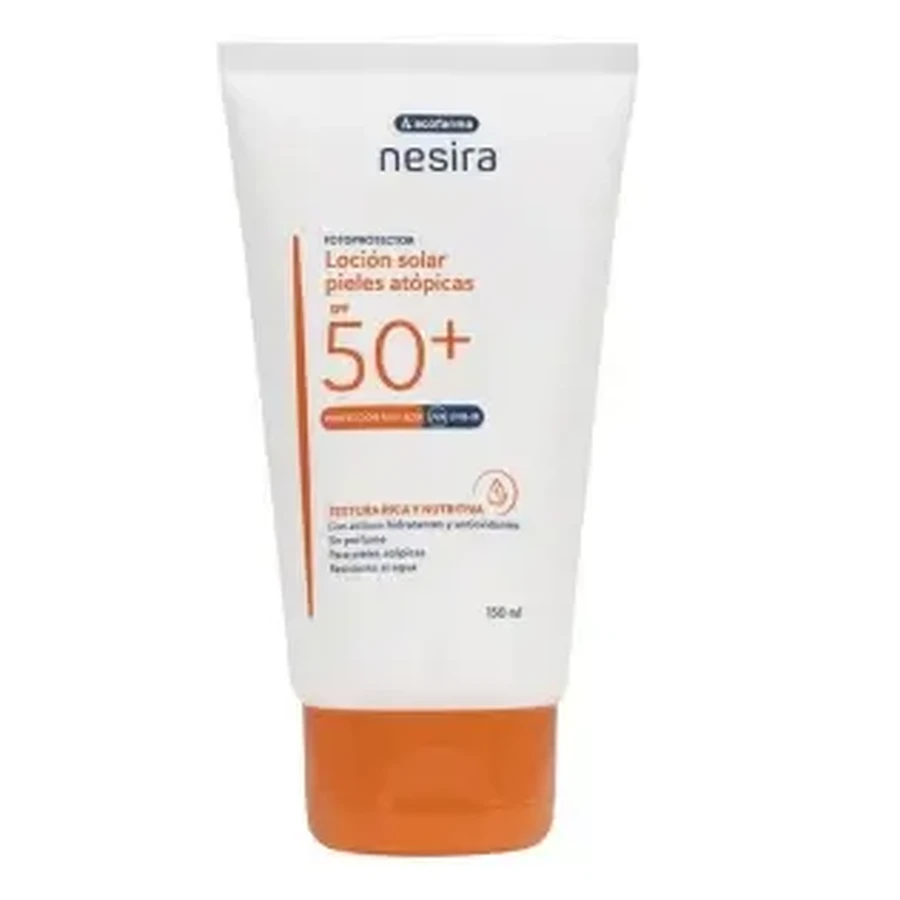 Acofarma Nesira Solar SPF 50+ Лосьон для загара для атопичной кожи 150 мл: цены и характеристики