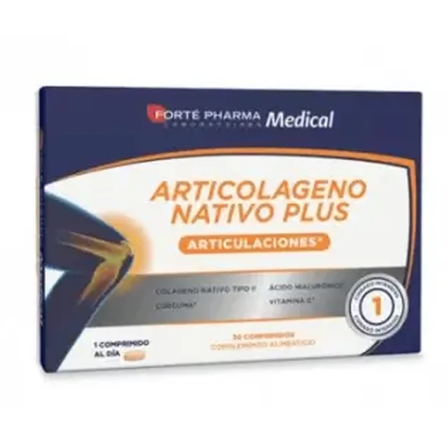 Forte Pharma Articolágeno Nativo Plus 30 compr: цены и характеристики