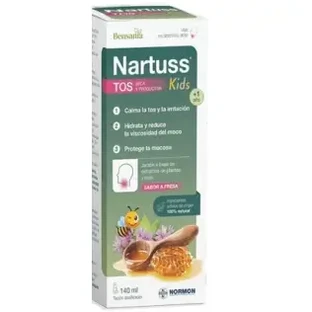 Normon Bensania Nartuss Kids Сухой и продуктивный кашель 140 мл