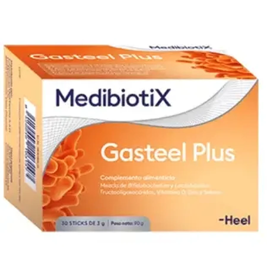 Heel Medibiotix Gasteel Plus 30 палочек 3 г: цены и характеристики