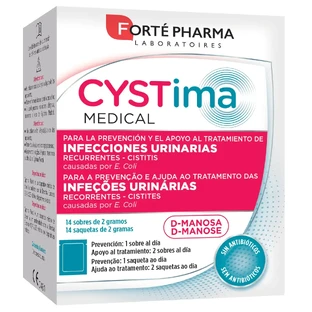Forte Pharma Цистима Маноза 14 пакетиків