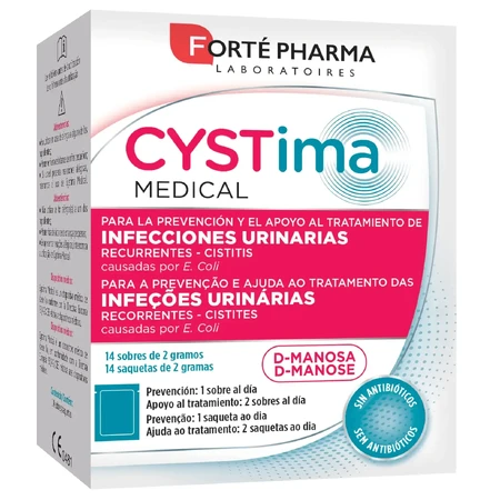 Forte Pharma Цистима Маноза 14 пакетиків: ціни та характеристики