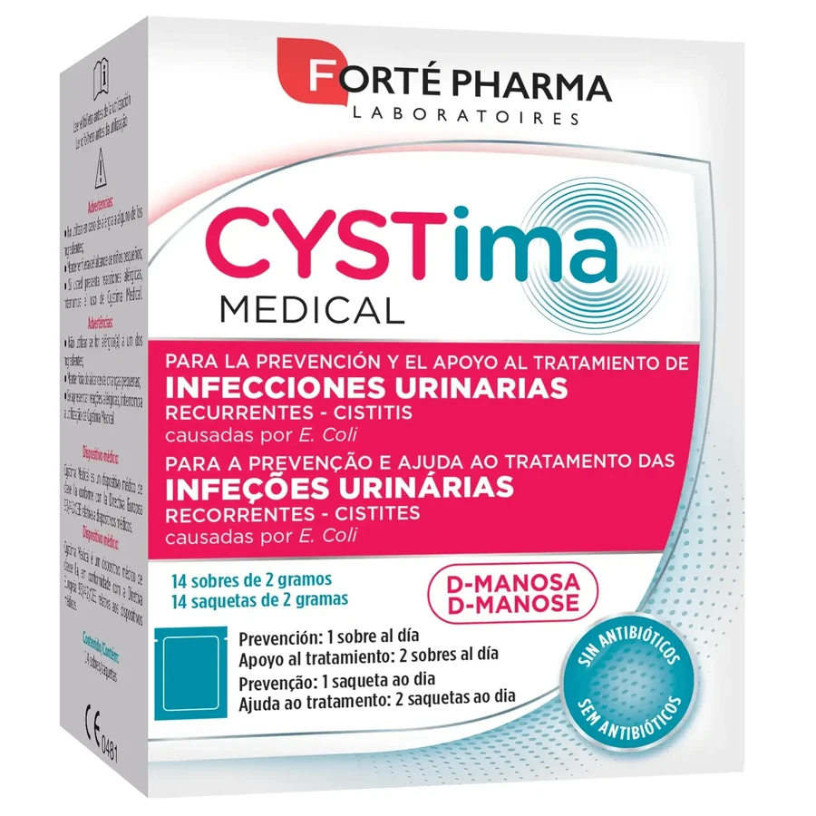 Forte Pharma Цистима Маноза 14 пакетиків: ціни та характеристики