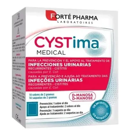 Forte Pharma Цистима Маноза 14 пакетиків: ціни та характеристики