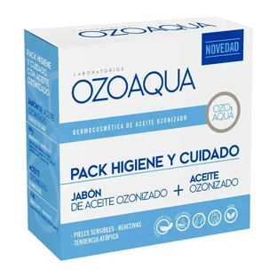 Ozoaqua Hygiene & Care Pack Озонована олія 15мл + Озонове мило 100г