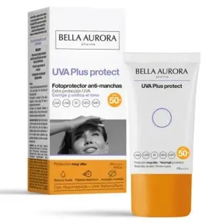 Bella Aurora Solar UVA Plus Ультразахисний сонцезахисний крем проти плям SPF50+. 50 мл: ціни та характеристики