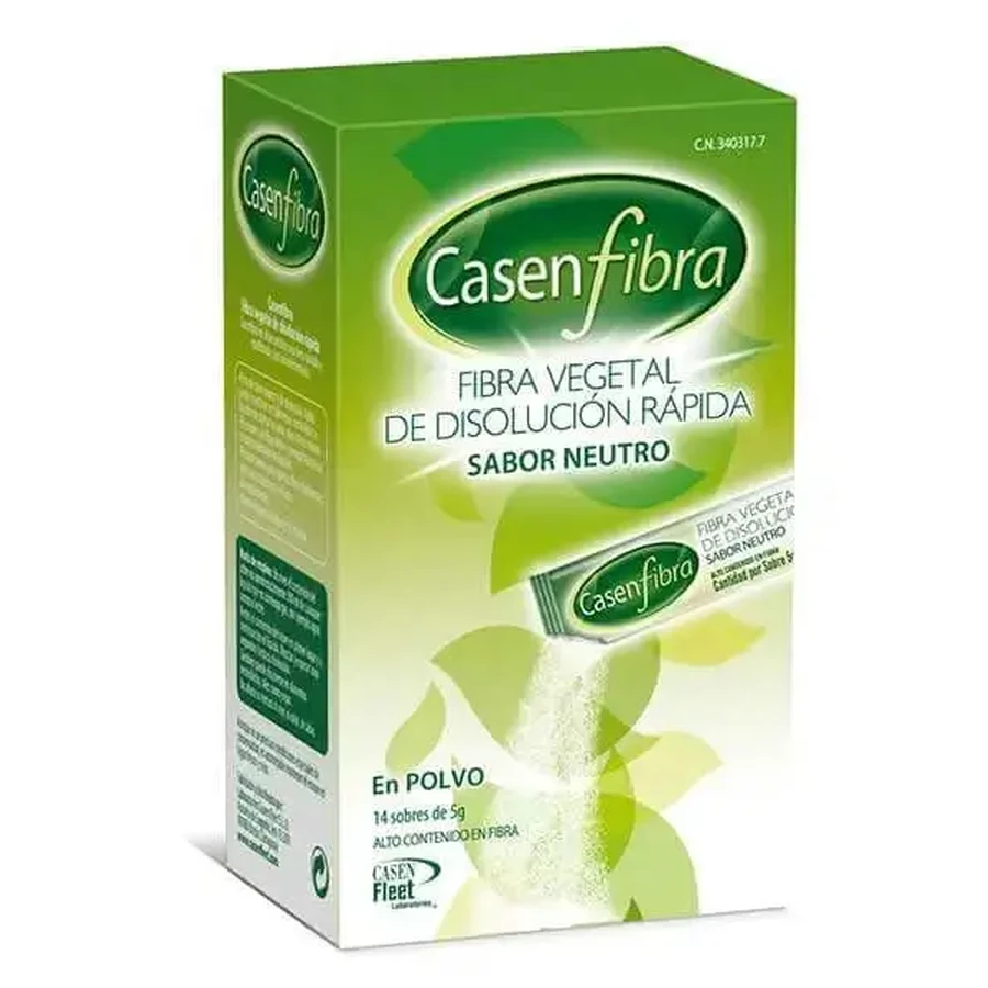 CasenFibre Порошок нейтрального смаку 14 паличок по 5 г: ціни та характеристики