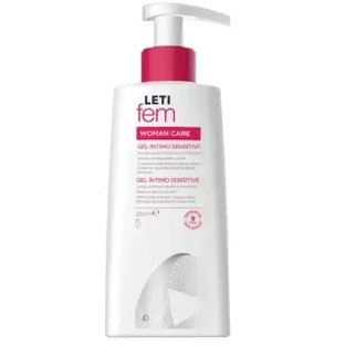 Гель для інтимної гігієни LetiFem Woman Care Intimate Sensitive Gel 250мл