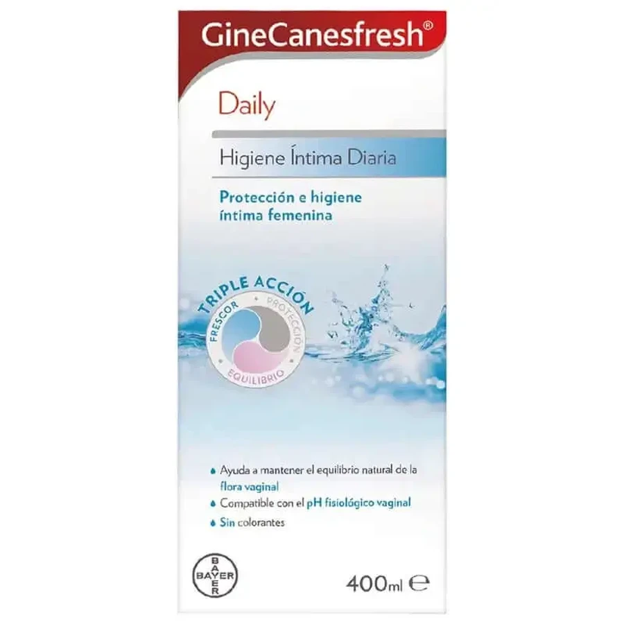 GineCanesfresh Интимная ежедневная гигиена 400 мл: цены и характеристики
