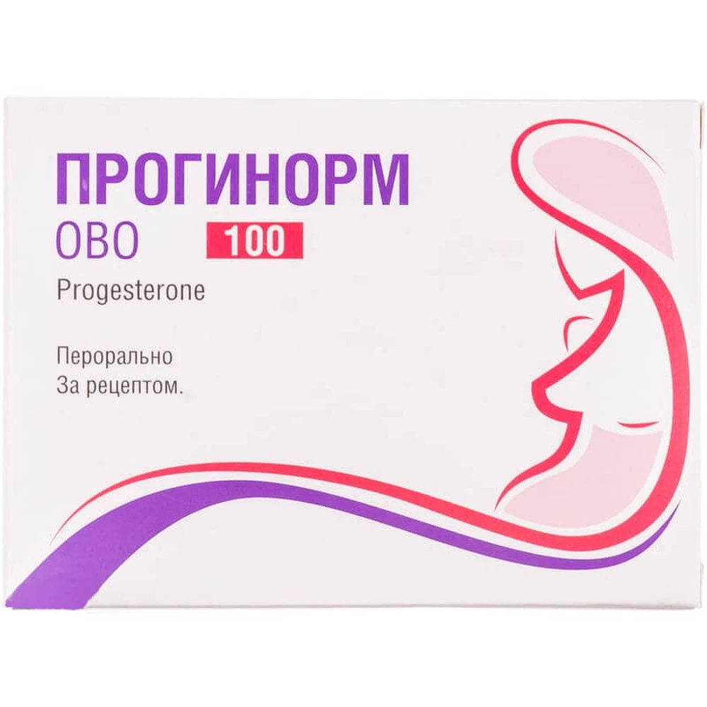 Прогинорм Ово капс. мягкие 100 мг блистер №30: цены и характеристики