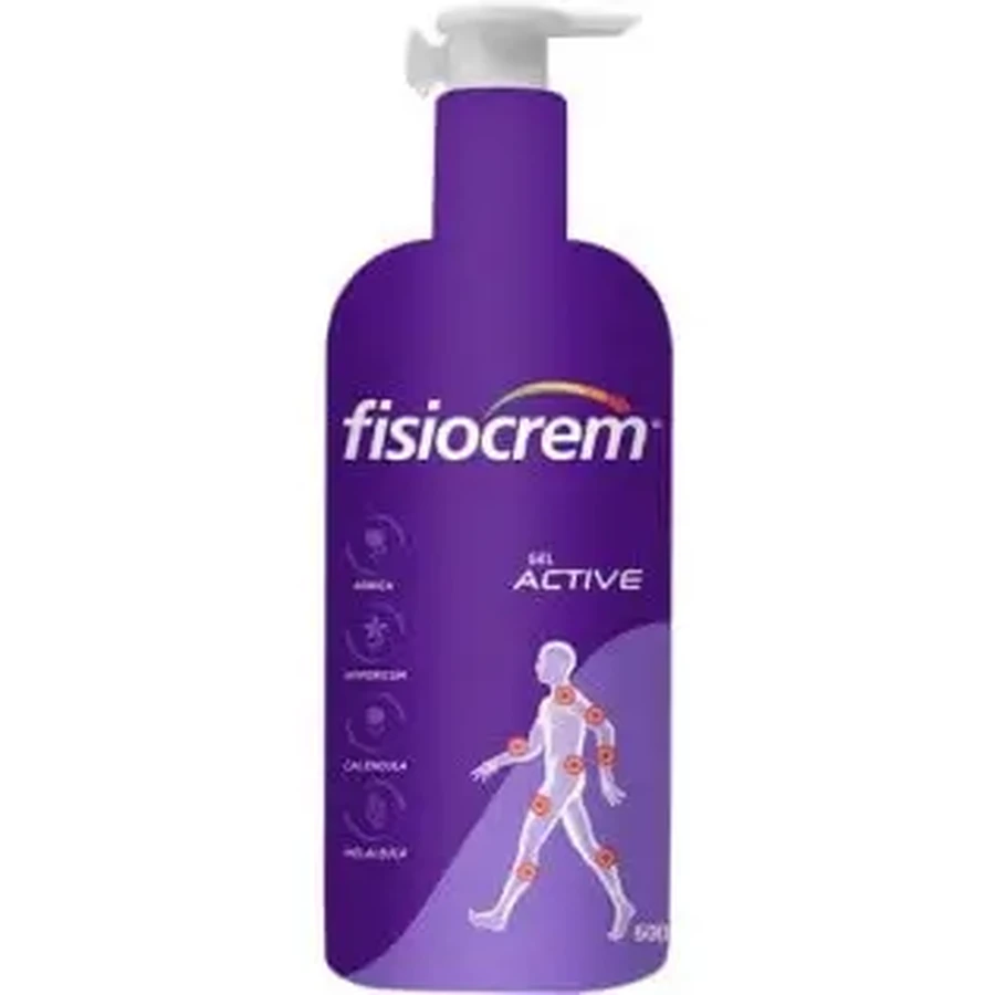 Fisiocrem Active Gel XXL, 600 мл: ціни та характеристики