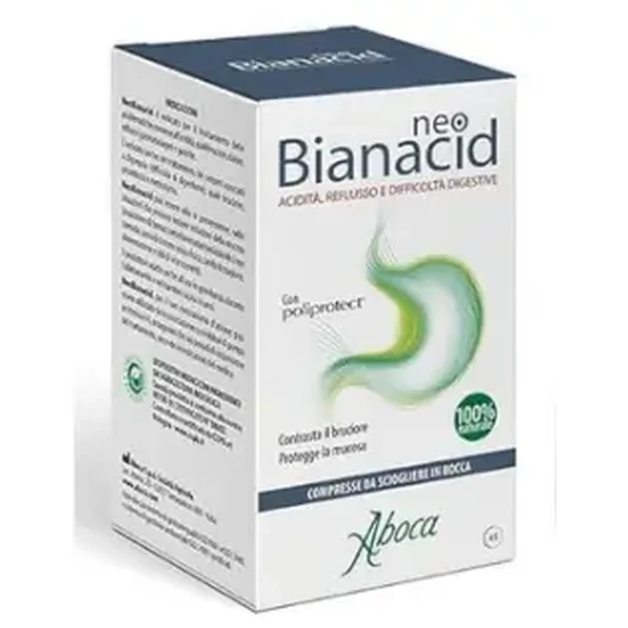Aboca Neobianacid 45 жевательных таблеток: цены и характеристики