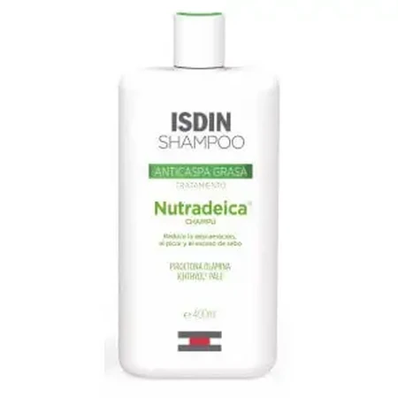 Isdin Nutradeica Шампунь проти жирної лупи 400 мл: ціни та характеристики