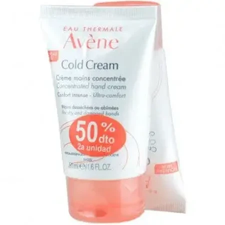 Avene DUPLO Cold Cream Крем для рук 2 x 50 мл: цены и характеристики