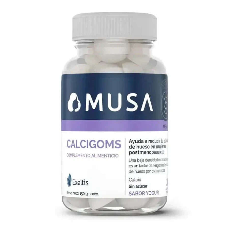 MUSA Calcigoms 30 жевательных резинок со вкусом йогурта: цены и характеристики