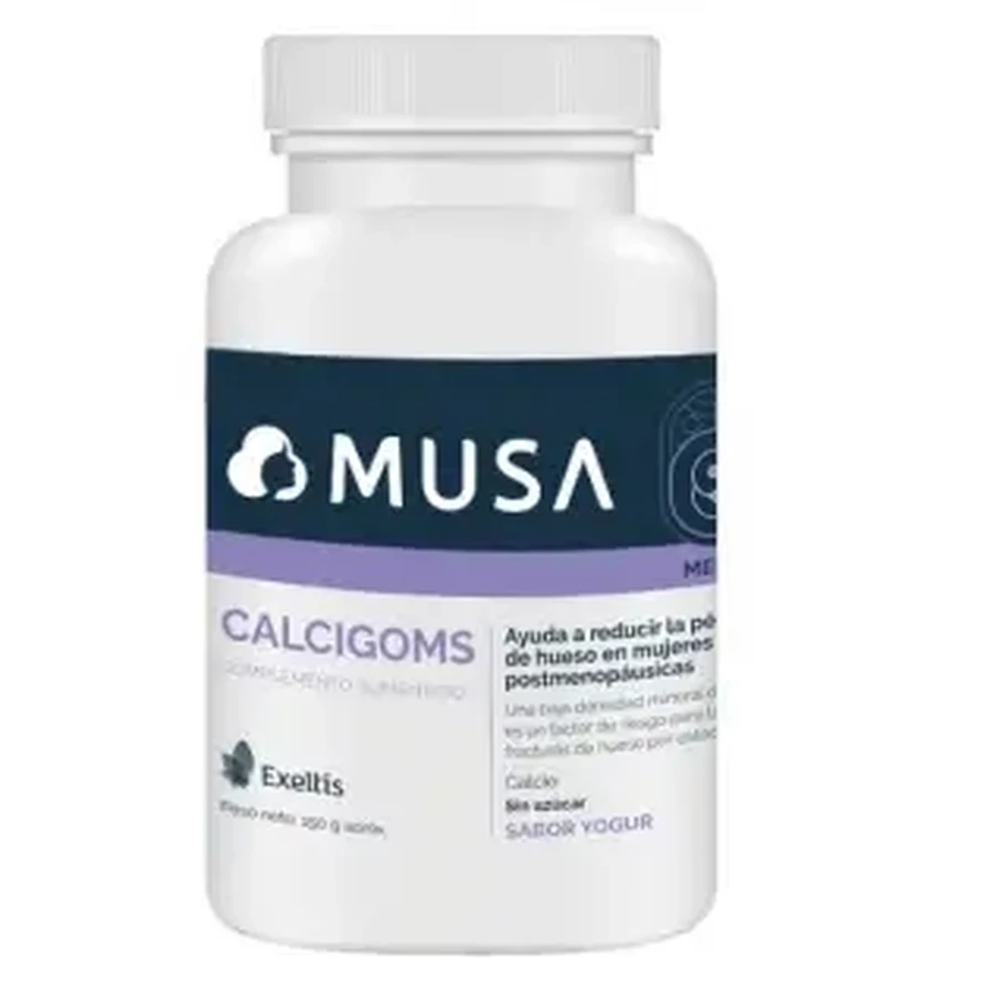 MUSA Calcigoms 30 жевательных резинок со вкусом йогурта: цены и характеристики