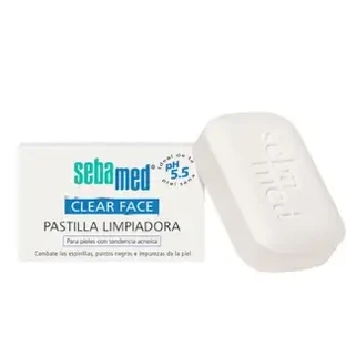 Очищуючий крем для обличчя Sebamed Clear Face Cleanser без олії, таблетка 100 г