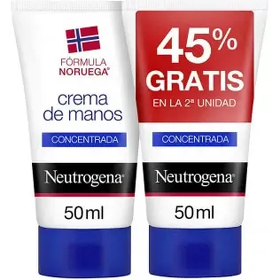 Neutrogena DUPLO Крем-концентрат для рук, 2X50 г: цены и характеристики