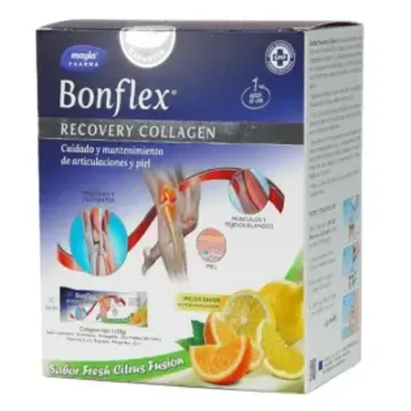 Bonflex Recovery Collagen 30sticks Fresh Citrus Fusion: ціни та характеристики