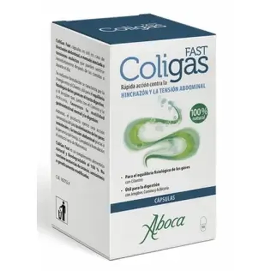 Aboca Coligas Fast, 50 капсул: ціни та характеристики