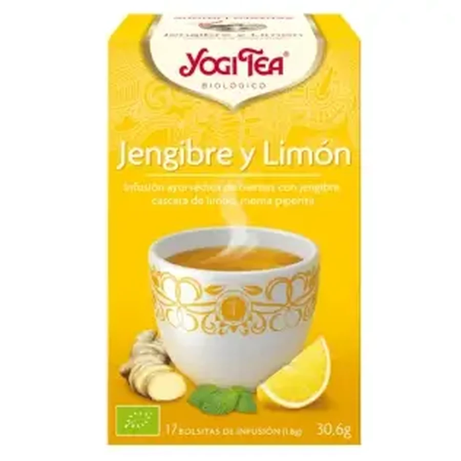 Yogi Tea Имбирный чай с лимоном 17 пакетиков: цены и характеристики
