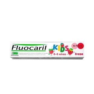 Fluocaril Kids 3-6 років, паста зі смаком полуниці 50 мл
