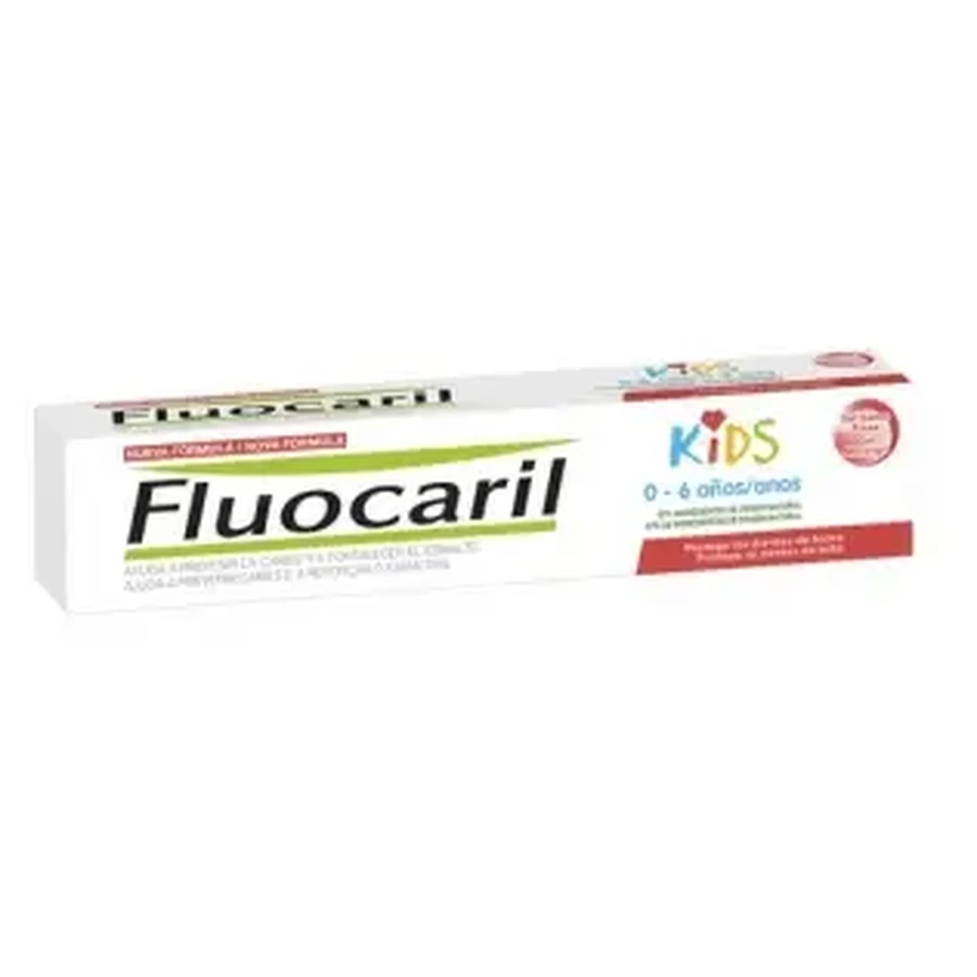 Fluocaril Kids 3-6 лет, паста со вкусом клубники 50 мл: цены и характеристики