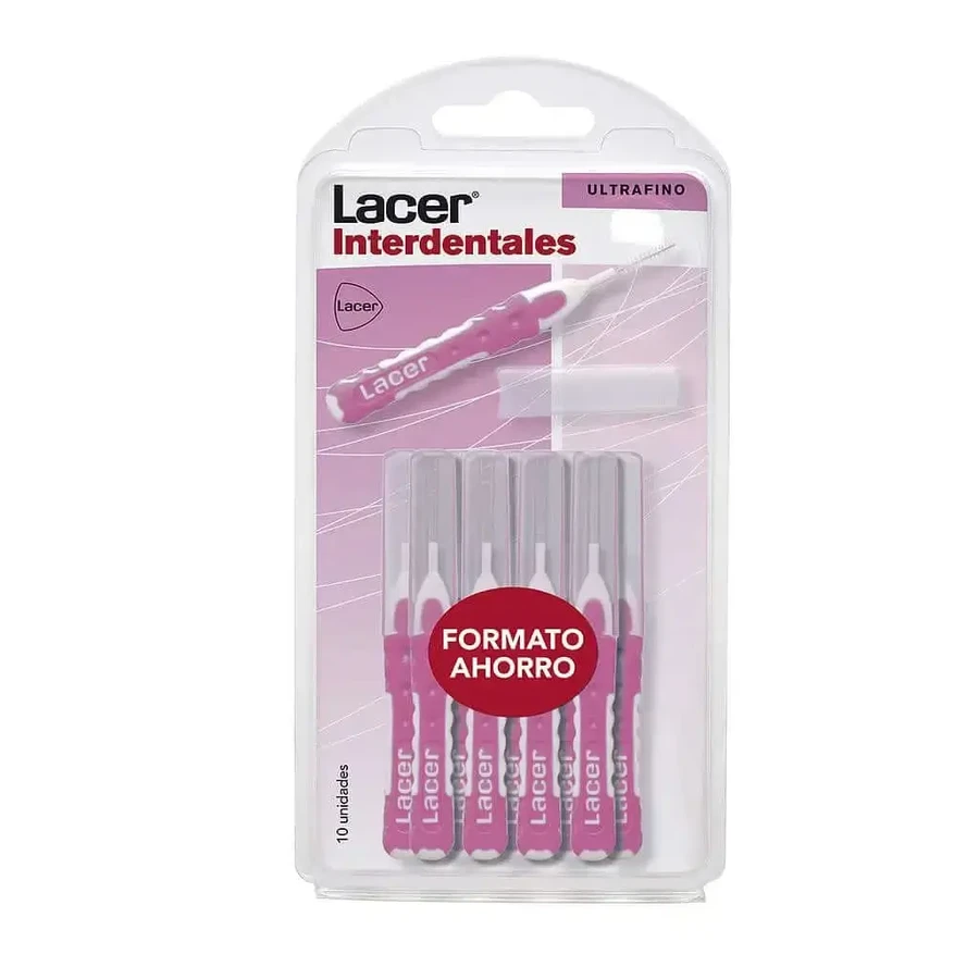 Lacer Interdental Ultrafine Straight Interdental 10 u: цены и характеристики