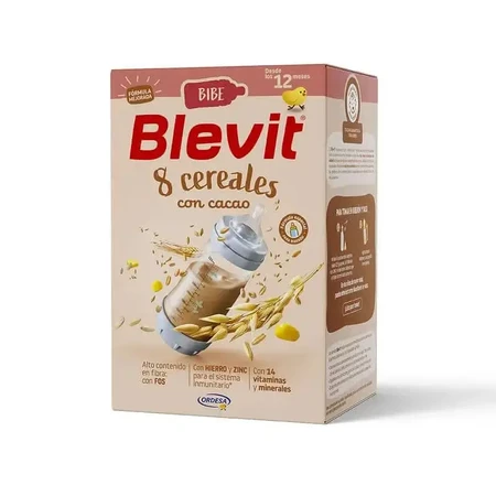 Blevit Bibe 8 Злаки и какао 500 г: цены и характеристики