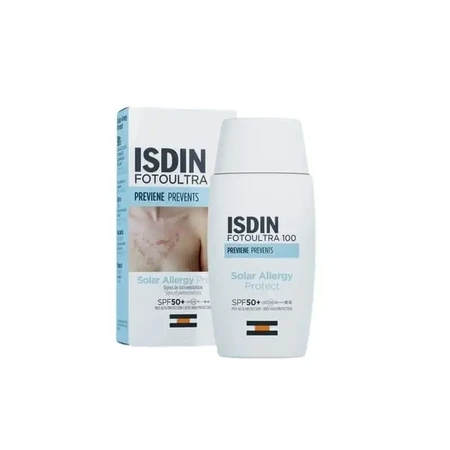 Isdin FotoUltra 100 Захист від сонячної алергії 50+, 50 мл: ціни та характеристики