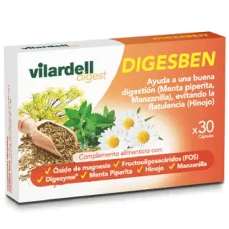 Vilardell Digest Digesben 30 капсул: цены и характеристики