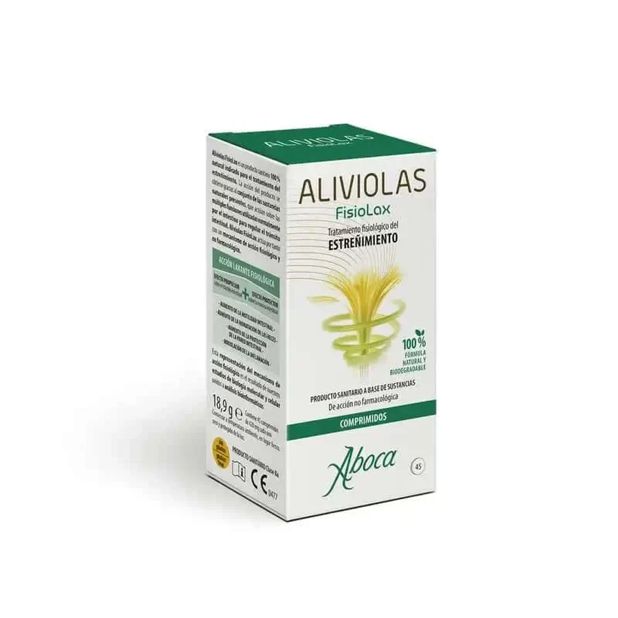 Aboca Aliviolas Fisiolax 45 таблеток: цены и характеристики