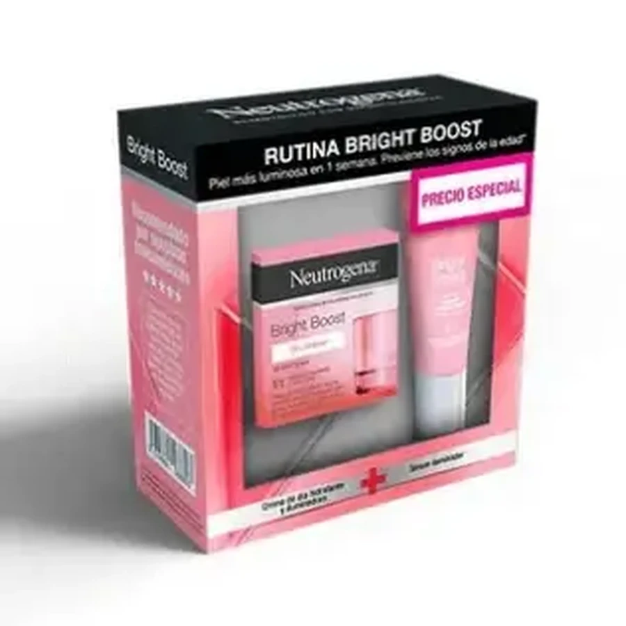 Neutrogena PACK Bright Boost Гель-крем 50 мл + Bright Boost Сироватка 30 мл: ціни та характеристики