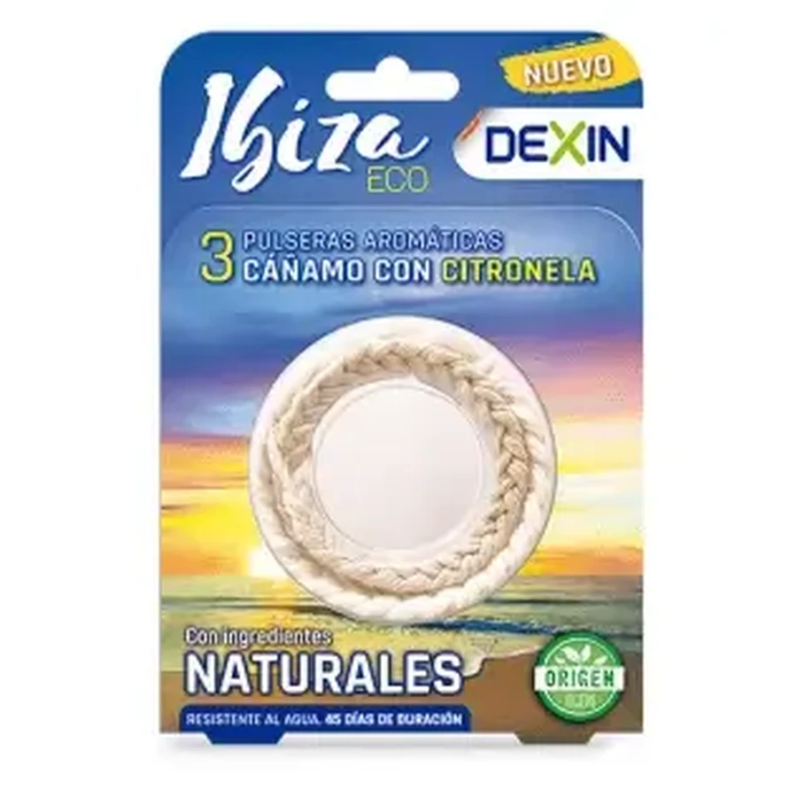 Dexin Eco Citronella Bracelet Ibiza 3 шт.: цены и характеристики