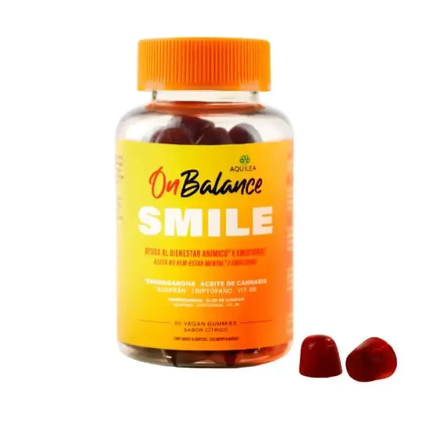 Aquilea OnBalance Smile 60 жувальних гумок зі смаком цитрусових: ціни та характеристики